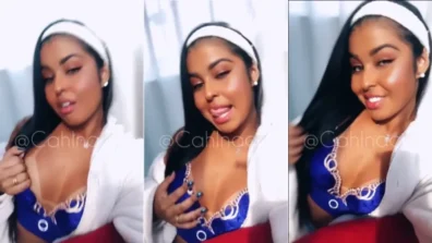 Video caseiro da Cah Inacio sensualizando