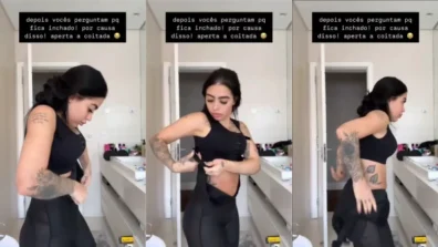 Video da Mc Mirella trocando de roupas
