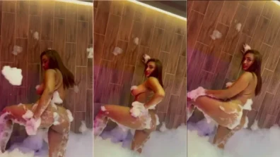 Canelita5598 nua no banho gostoso