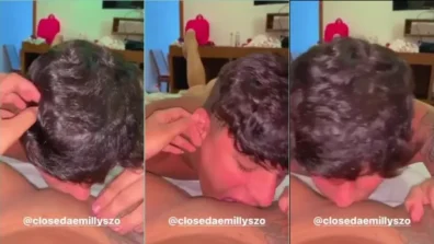 Emilly Souza video recbendo oral e trepando com gosto