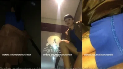 Lina Nakamura exibindo a buceta linda
