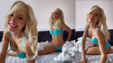 Nesse video a Jhenny Ufc está só de calcinha e sutiã