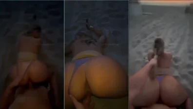 Nesse video tem a kbbaby sendo fodida na praia
