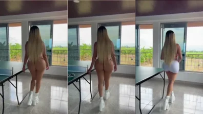 Pamela Xpice toda sexy provocando enquanto anda