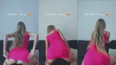 Putinha exibindo a raba deliciosa
