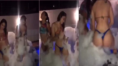Vazados dessas ninfetas amigas dançando na banheira