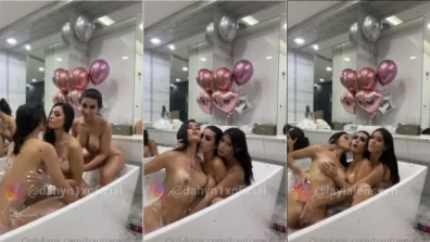 Veja a Hanna Miller transando com as amigas na banheira