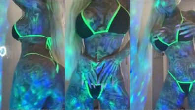 Video amador da gymgamergirl só de lingerie