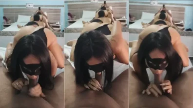 Video amador do Casal Novinhoooos trocando oral junto do amigo