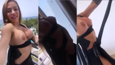 Video caseiro da Fla Oliver com as tetas de fora
