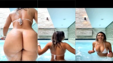 Bruna Iork onlyfans da gostosa pelada na piscina