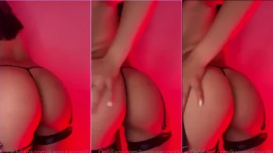 Karen Garzon provocando muito exibindo a bunda