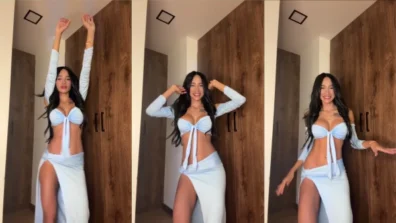Verog vídeo dançando de saia curta