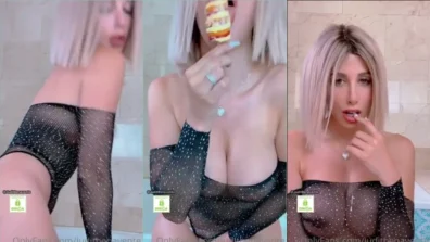 Video amador da Judit Benavente com os seios aparecendo